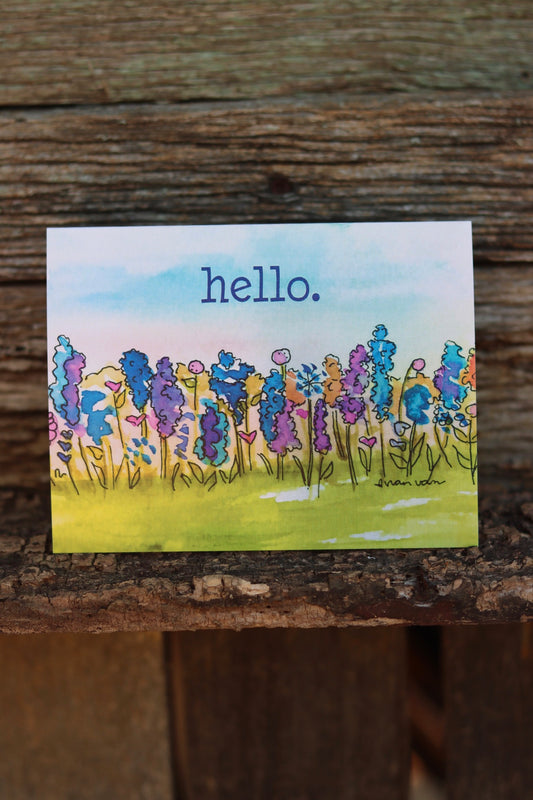 'Hello' Bluebonnets