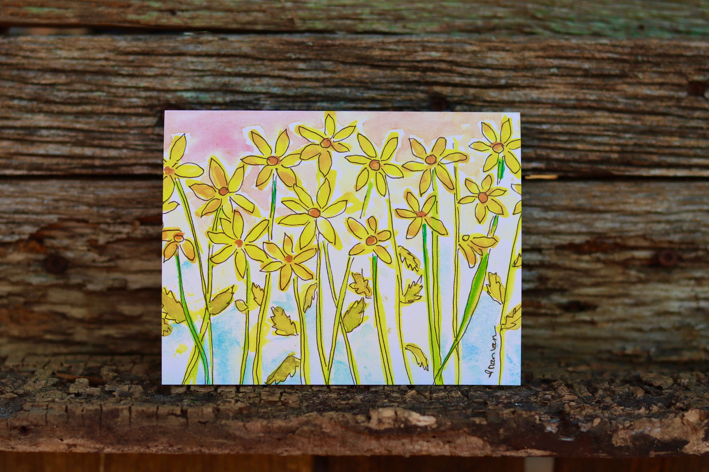 Yellow Daisy Patch