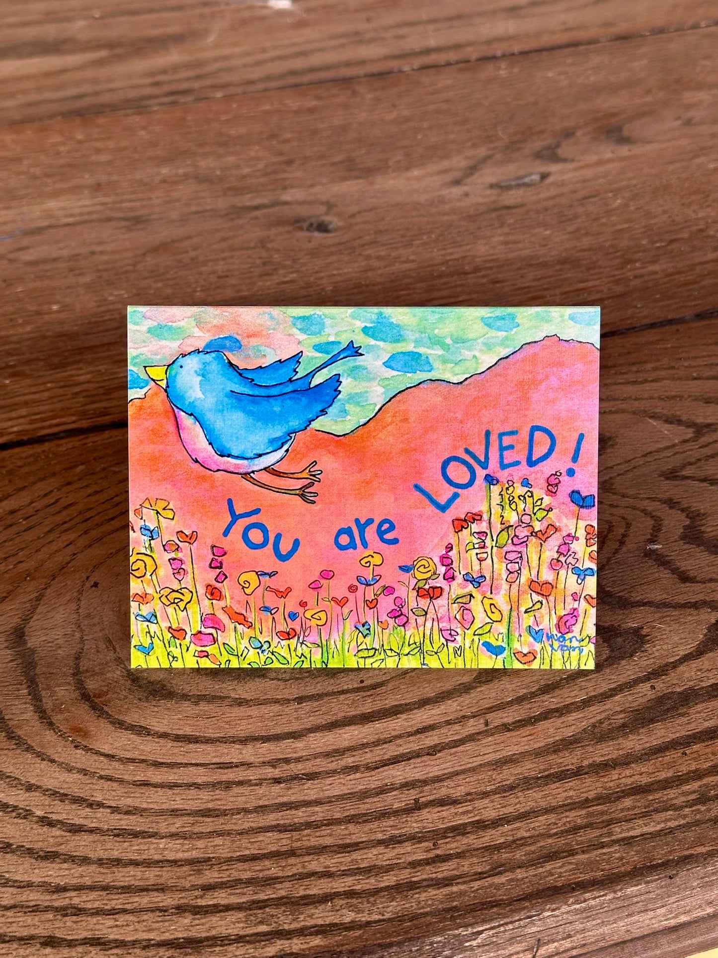 'You Are LOVED' Birdie Card
