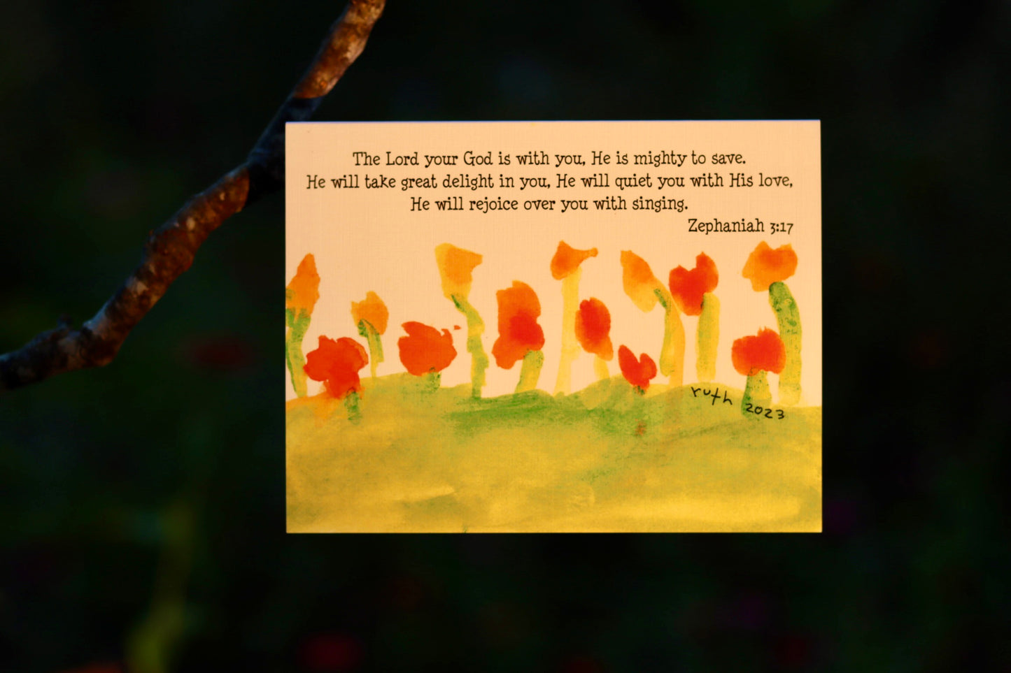 Grams Zephaniah 3:17