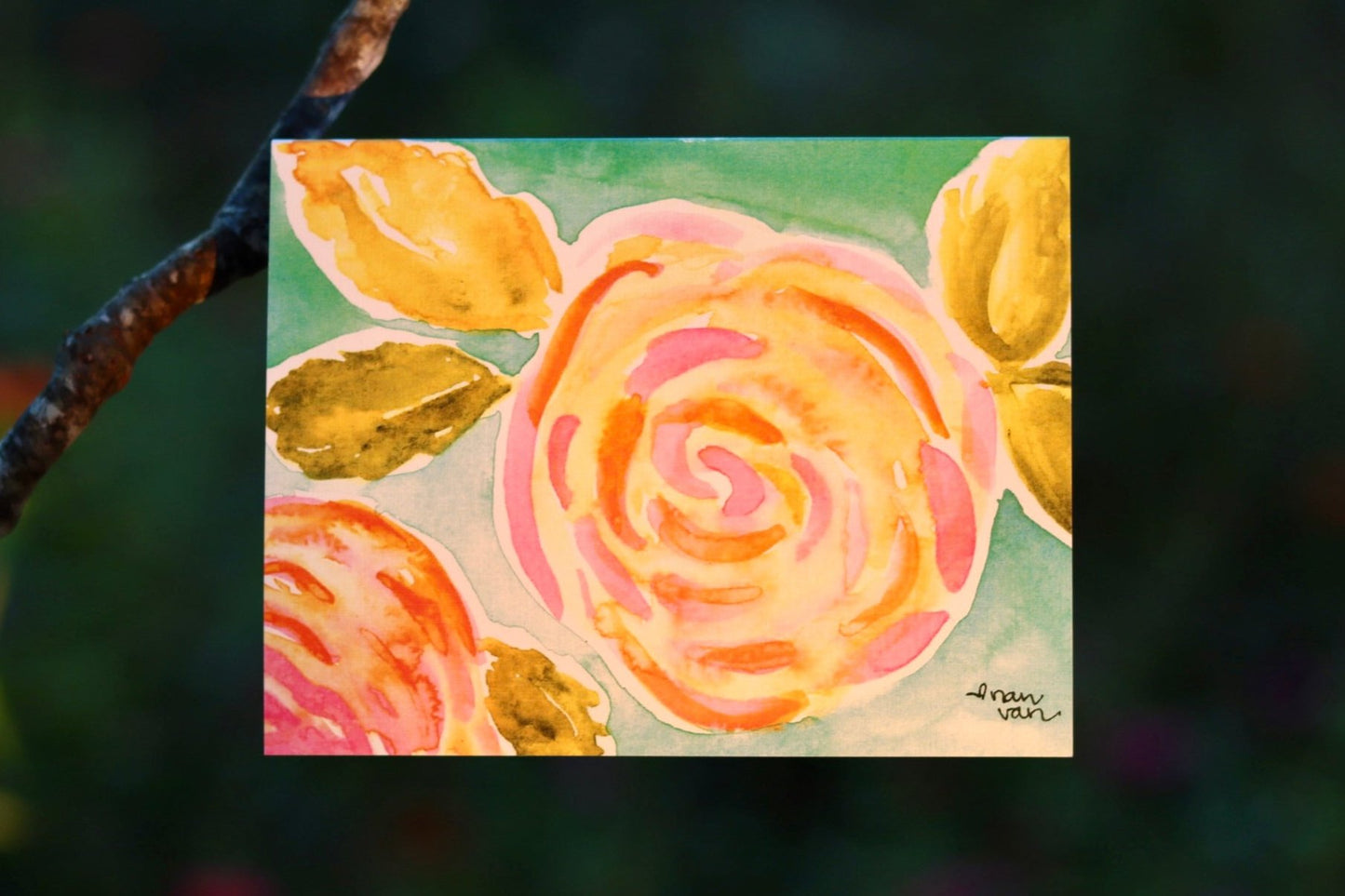 Cinnamon Roll Rose