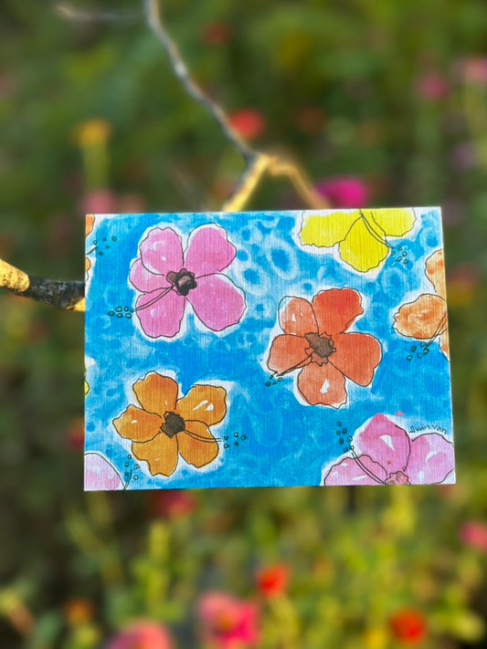 Mahalo Flowers Floating
