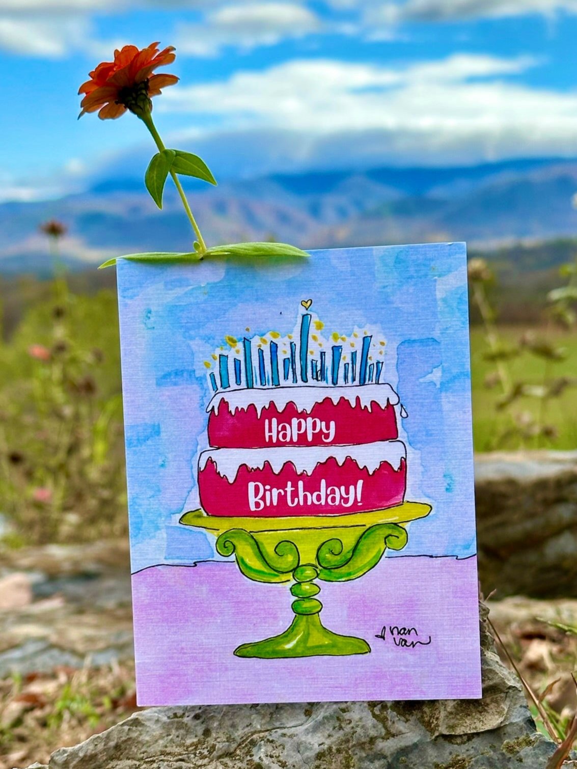 Happy Birthday Cake! Birthday Card