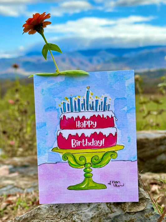 Happy Birthday Cake! Birthday Card