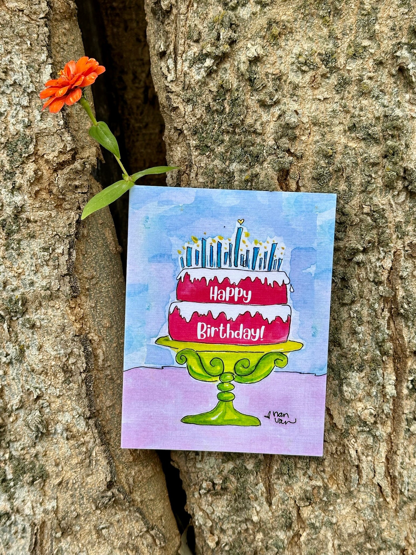 Happy Birthday Cake! Birthday Card