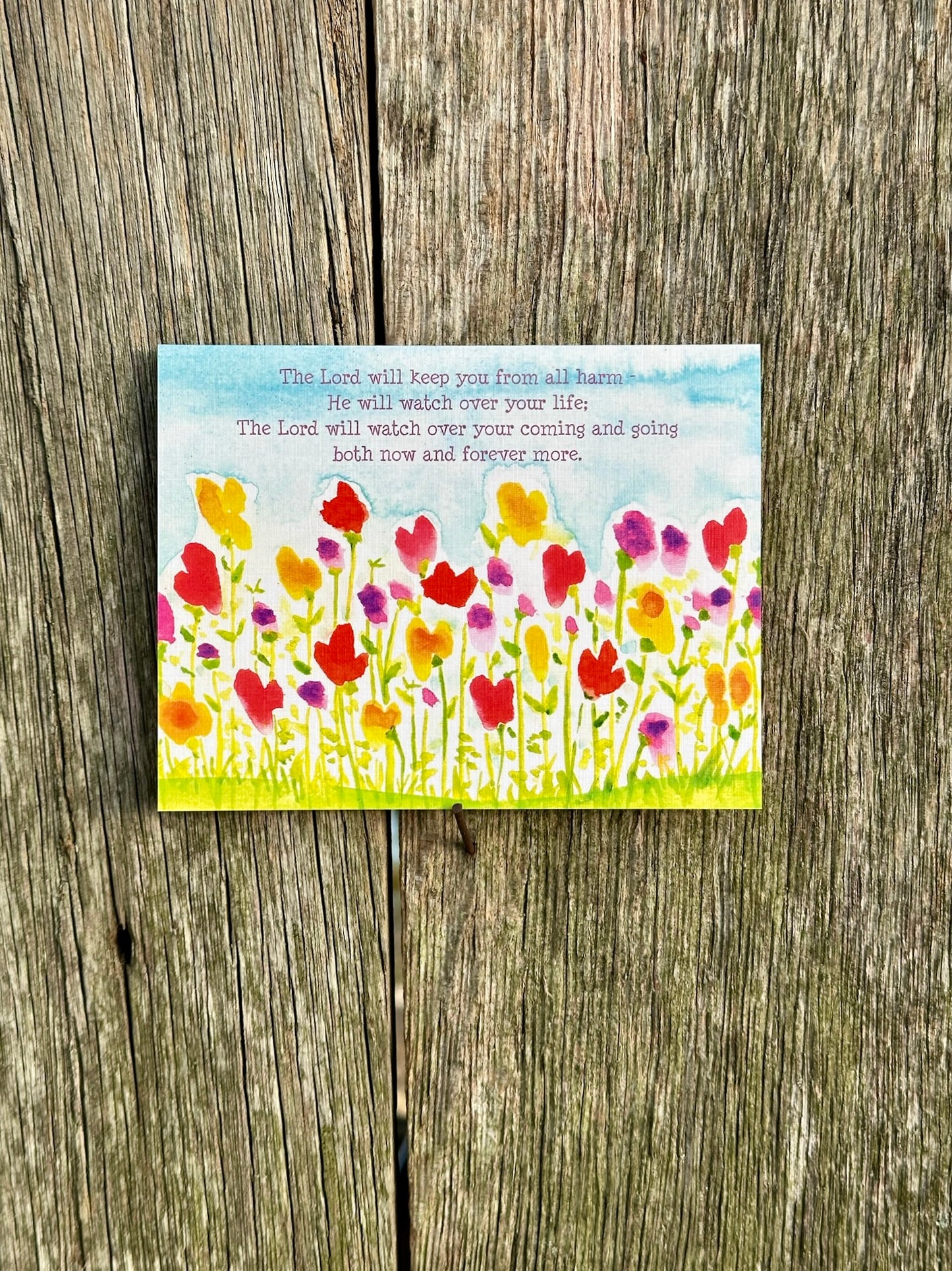 Grams Flowers 'The Lord will keep you'